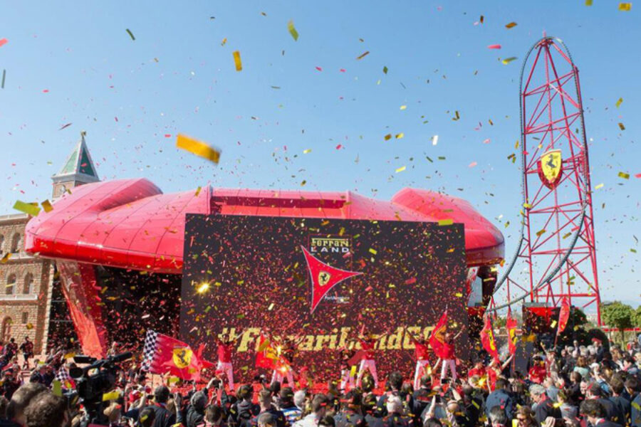 Gran éxito internacional de la inauguración  de Ferrari Land en PortAventura World